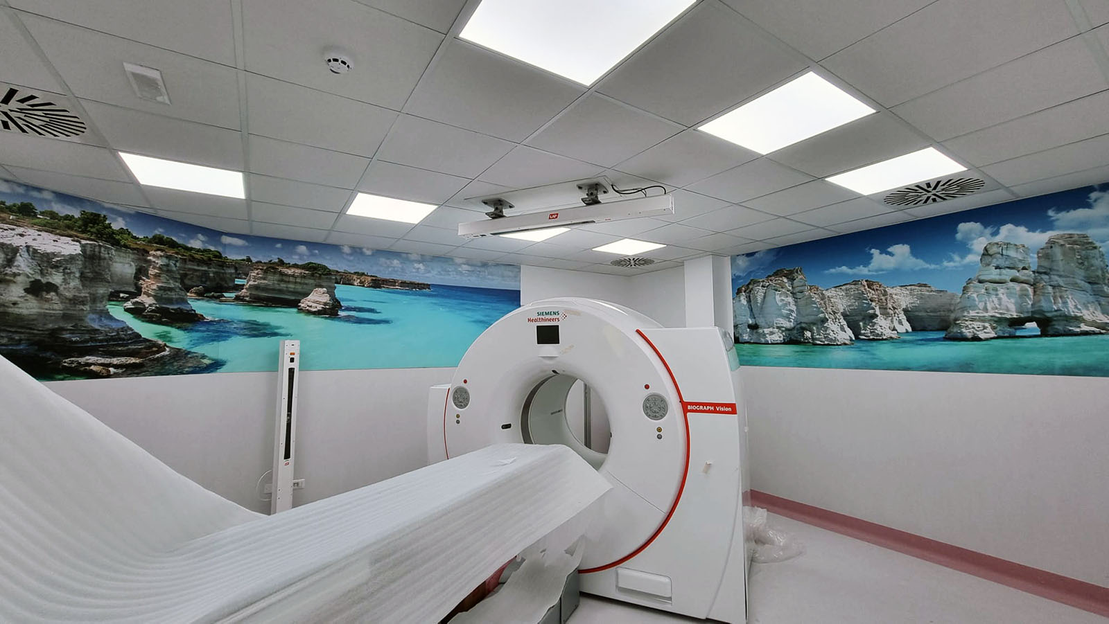 umanizzazione, visual therapy ambulatorio risonanza magnetica
